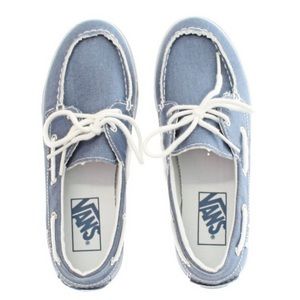 Vans Lo Pro Chambray Boat Shoes